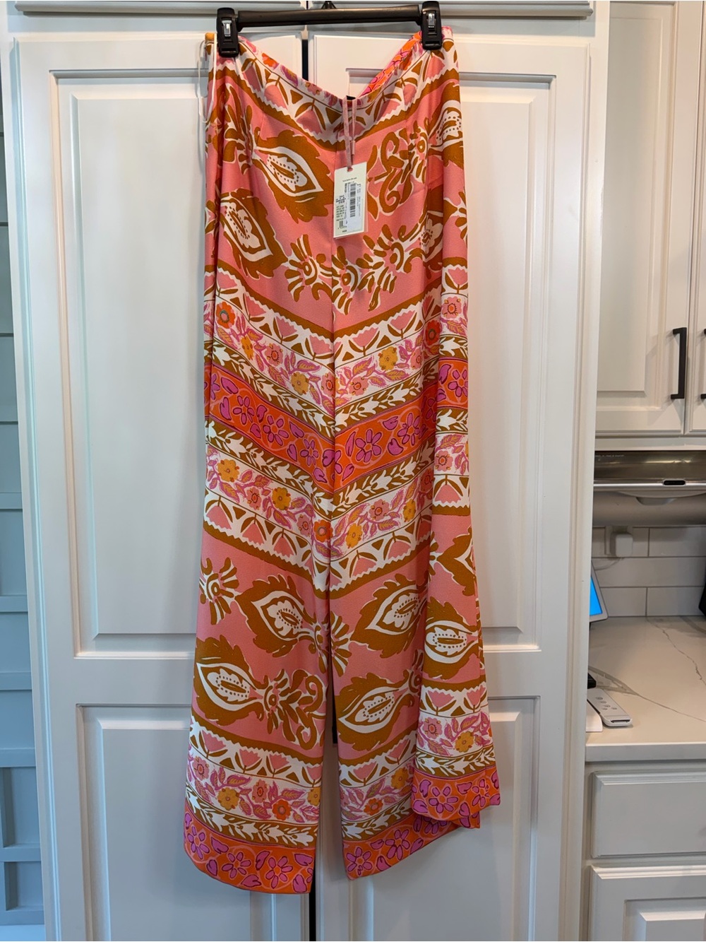 Alex Marie Rae Palazzo pants. Orange multi.  NWT